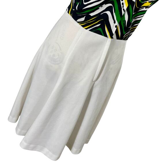 Vintage 60s Vandor Ltd. Geometric Mod Sleeveless Dress - Picture 4 of 10